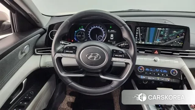 Hyundai Avante Hybrid (CN7) 2022 Серый из Кореи, фото 4