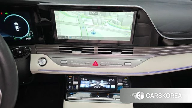 Hyundai The New Grandeur IG Hybrid 2022 Черный из Кореи, фото 4