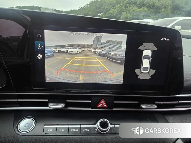 Hyundai Avante (CN7) 2022 Темно-зеленый из Кореи, фото 4