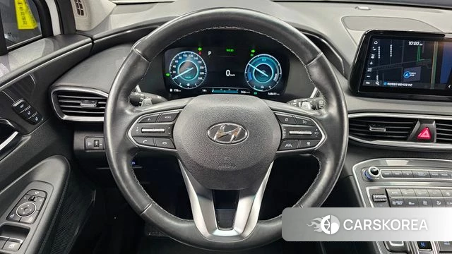 Hyundai The New Santa Fe 2021 Белый из Кореи, фото 4