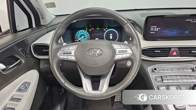 Hyundai The New Santa Fe 2021 Белый из Кореи, фото 4