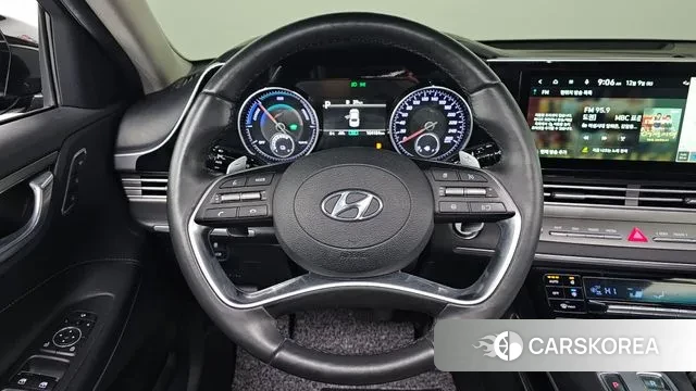 Hyundai The New Grandeur IG Hybrid 2021 Черный из Кореи, фото 4