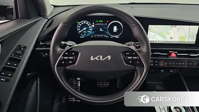Kia Di Ol Nu Niro 2023 Темно-зеленый из Кореи, фото 4