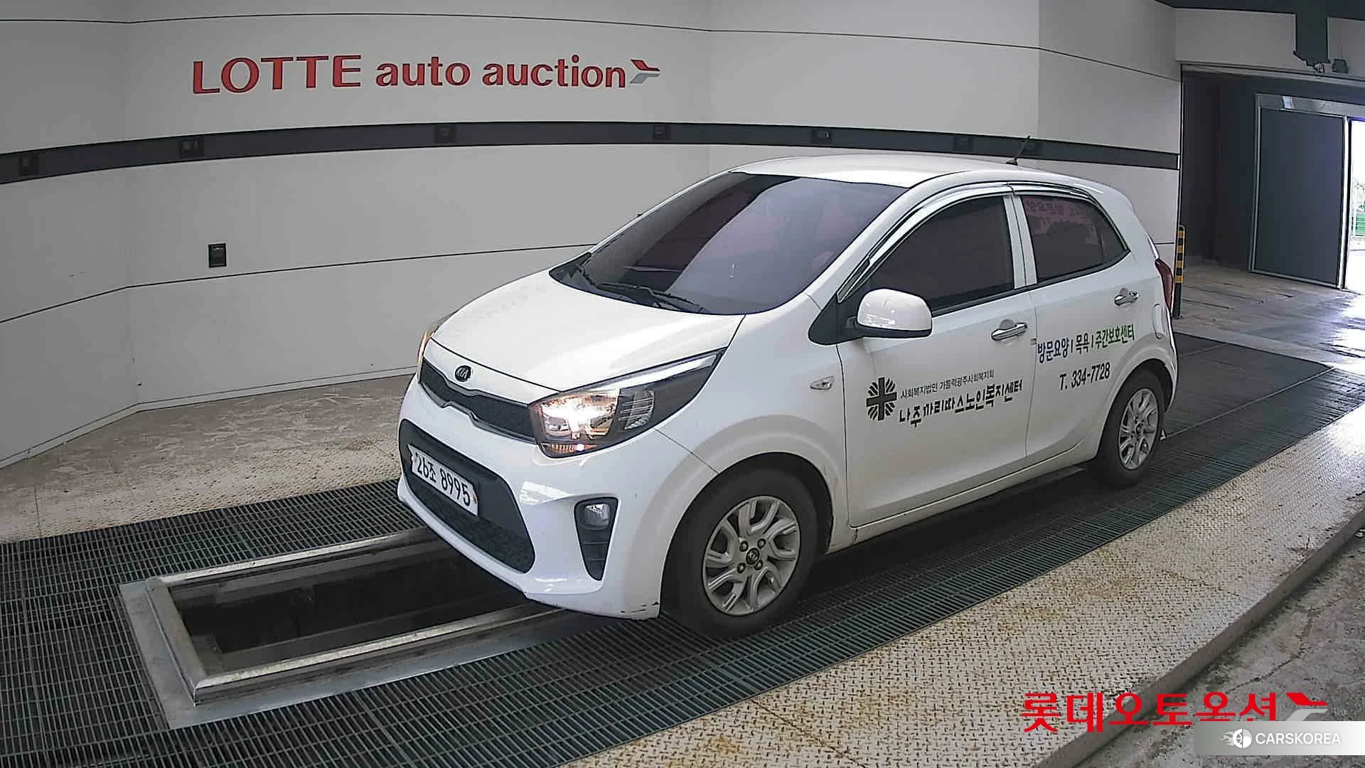 Kia Morning 2018 Белый из Кореи, фото 4