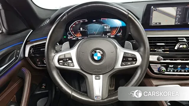 BMW 5 Series (G30) 2020 Черный из Кореи, фото 4