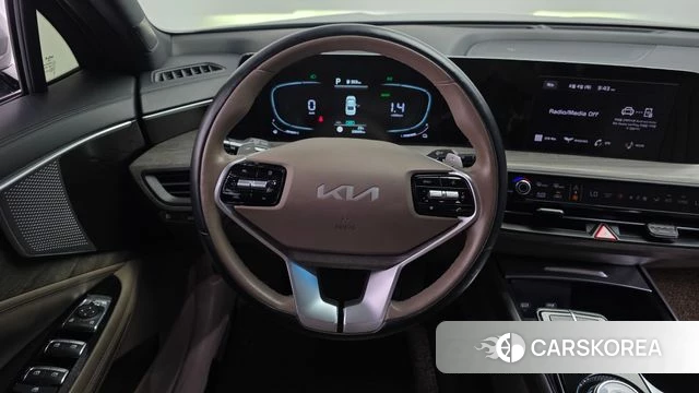 Kia K8 Hybrid 2022 Серебристо-серый из Кореи, фото 4