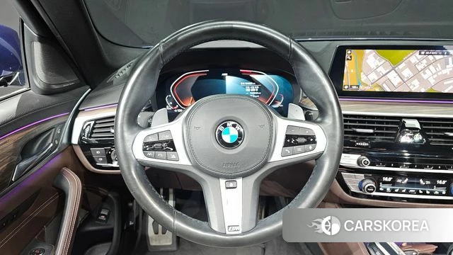 BMW 5 Series (G30) 2020 Синий из Кореи, фото 4