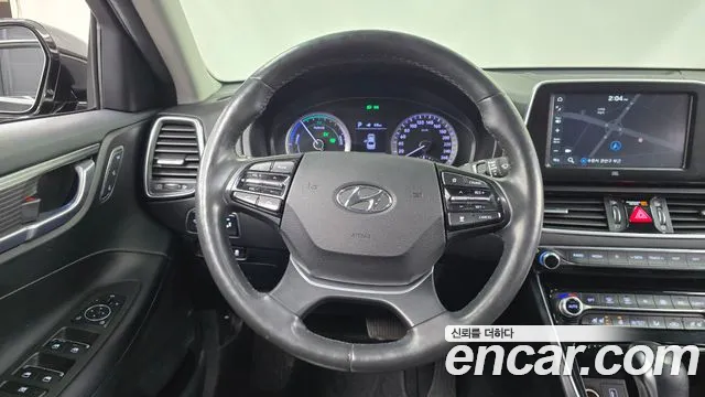 Hyundai Grandeur IG Hybrid 2018 Черный из Кореи, фото 4