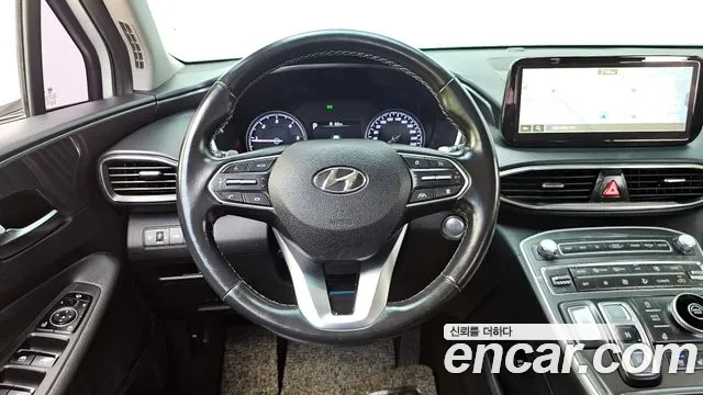 Hyundai The New Santa Fe 2021 Белый из Кореи, фото 4