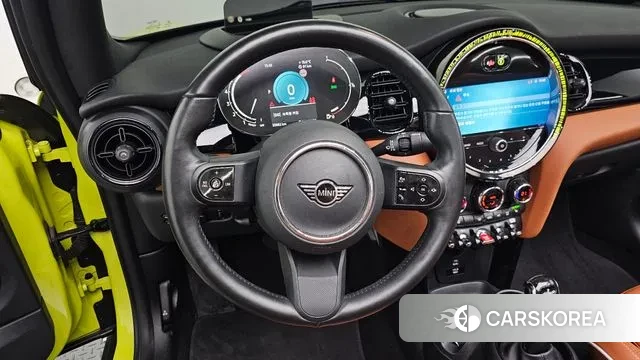 Mini Cooper S Convertible 2022 Светло-зеленый из Кореи, фото 4