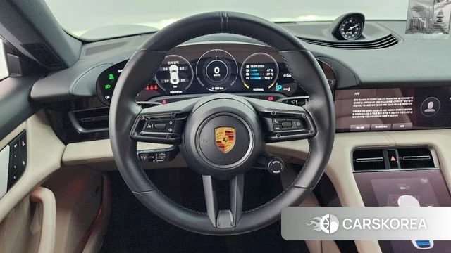 Porsche Taycan 2022 Серебристо-серый из Кореи, фото 4
