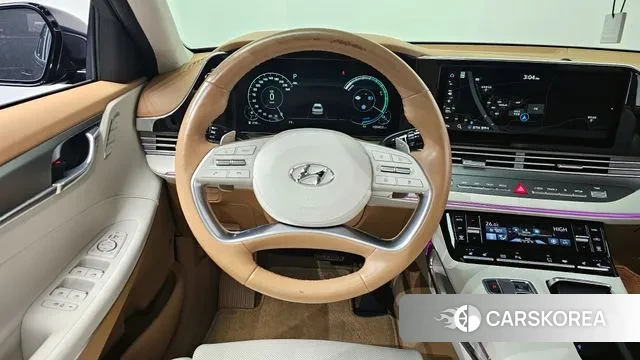 Hyundai The New Grandeur IG Hybrid 2020 Синий из Кореи, фото 4
