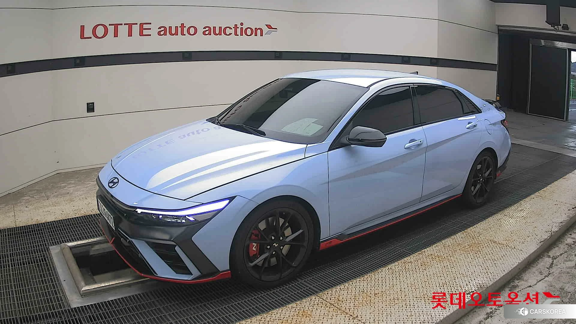 Hyundai Avante N 2024 Performance Blue из Кореи, фото 4