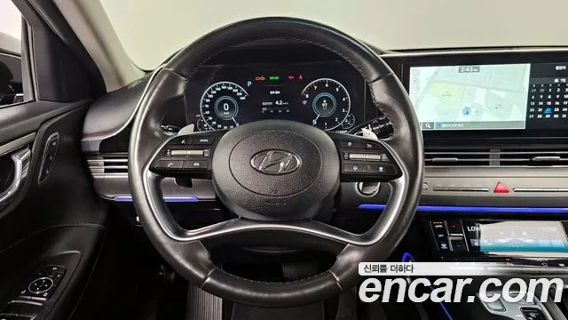 Hyundai The New Grandeur IG 2021 Черный из Кореи, фото 4