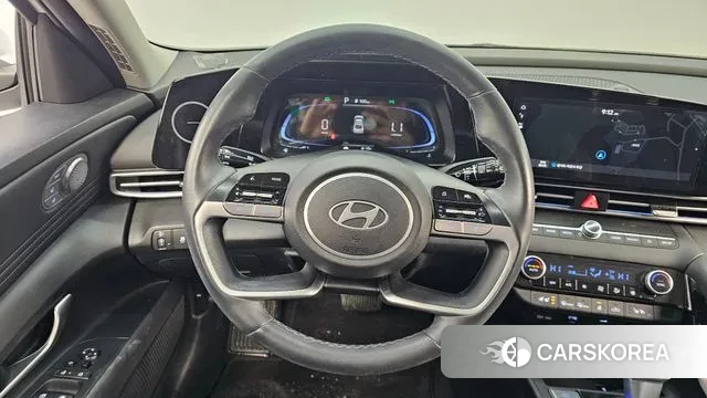 Hyundai The New Avante (CN7) 2023 Белый из Кореи, фото 4