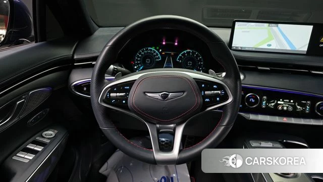 Genesis GV70 2021 Синий из Кореи, фото 4