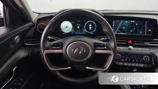 Hyundai Avante (CN7) 2021 Черный из Кореи, фото 4