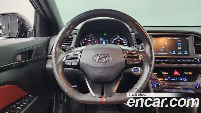 Hyundai Avante AD 2018 Черный из Кореи, фото 4