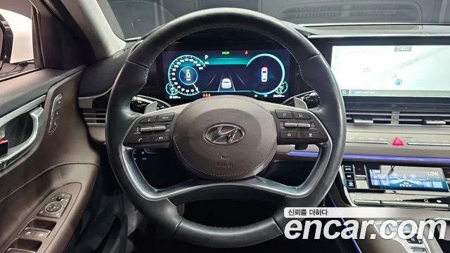 Hyundai The New Grandeur IG Hybrid 2020 Белый из Кореи, фото 4