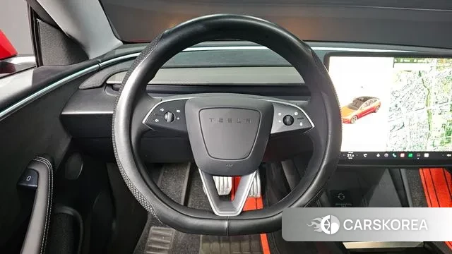 Tesla Model 3 2024 Красный из Кореи, фото 4