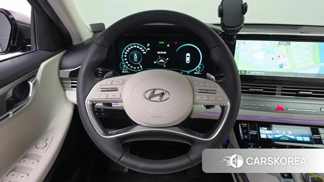 Hyundai The New Grandeur IG Hybrid 2022 Серый из Кореи, фото 4
