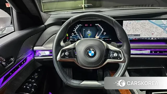 BMW 7 Series (G70) 2023 Серебряный из Кореи, фото 4