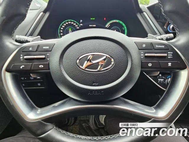 Hyundai Sonata Hybrid (DN8) 2020 Белый из Кореи, фото 4