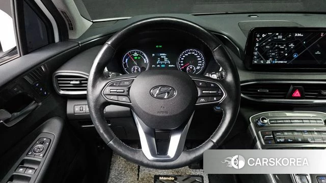 Hyundai The New Santa Fe 2022 Белый из Кореи, фото 4