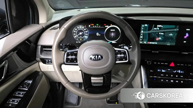 Kia Carnival 4th generation 2021 Небесно-голубой из Кореи, фото 4