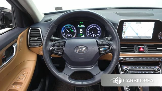 Hyundai Grandeur IG Hybrid 2019 Черный из Кореи, фото 4