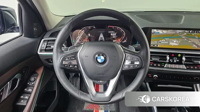 BMW 3 Series (G20) 2020 Темно-зеленый из Кореи, фото 4
