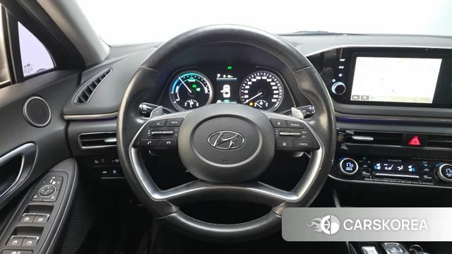 Hyundai Sonata Hybrid (DN8) 2021 Черный из Кореи, фото 4