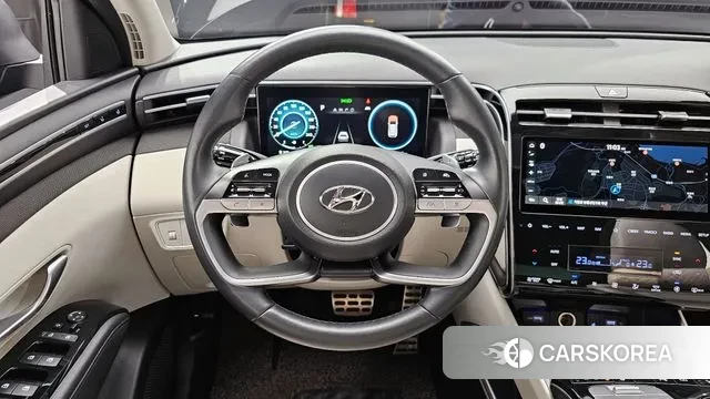 Hyundai Tucson Hybrid (NX4) 2021 Черный из Кореи, фото 4