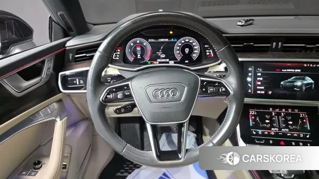 Audi A7 (4K) 2020 Черный из Кореи, фото 4