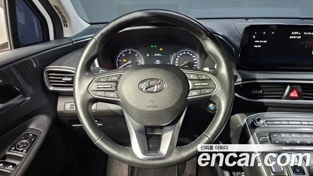 Hyundai The New Santa Fe 2021 Белый из Кореи, фото 4