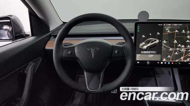 Tesla Model Y 2021 Серый из Кореи, фото 4