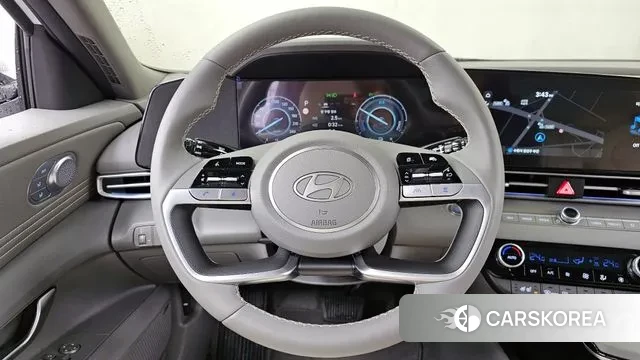 Hyundai The New Avante Hybrid (CN7) 2025 Белый из Кореи, фото 4