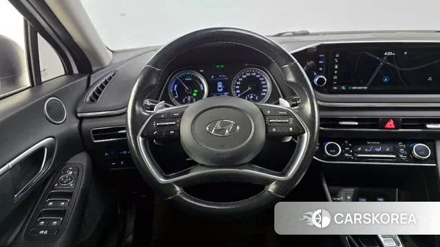 Hyundai Sonata Hybrid (DN8) 2019 Белый из Кореи, фото 4