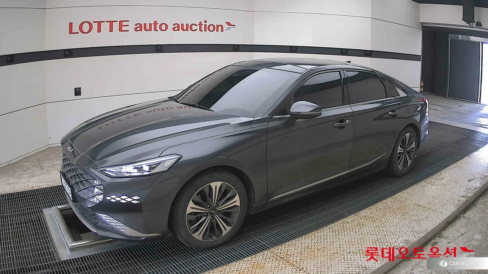 Kia K8 2022 Interstellagray из Кореи, фото 4