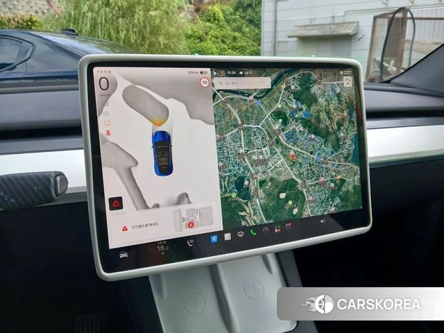 Tesla Model Y 2023 Синий из Кореи, фото 4