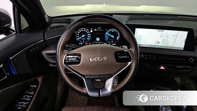 Kia K8 Hybrid 2021 Серый из Кореи, фото 4