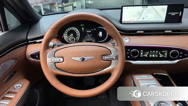 Genesis GV70 2021 Черный из Кореи, фото 4