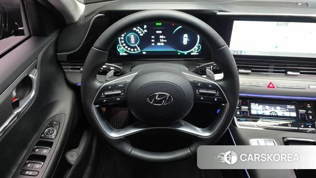Hyundai The New Grandeur IG Hybrid 2022 Черный из Кореи, фото 4
