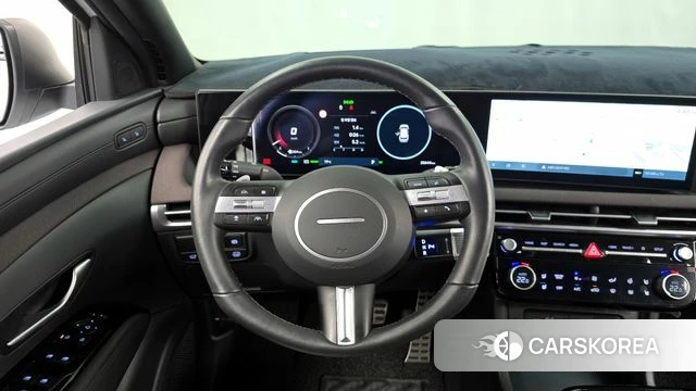 Hyundai The New Tucson Hybrid (NX4) 2024 Белый из Кореи, фото 4