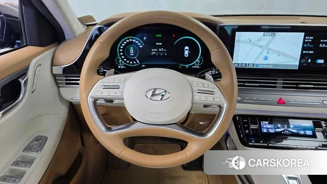 Hyundai The New Grandeur IG Hybrid 2022 Черный из Кореи, фото 4
