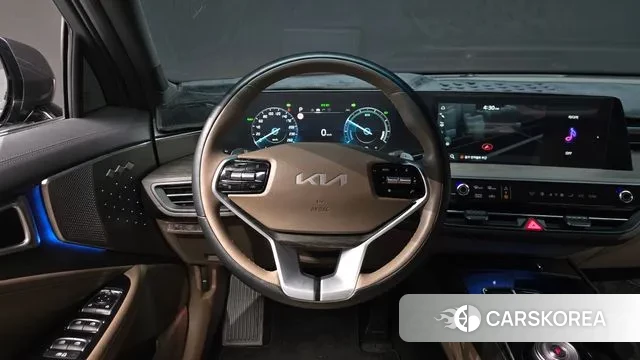 Kia K8 Hybrid 2024 Серый из Кореи, фото 4