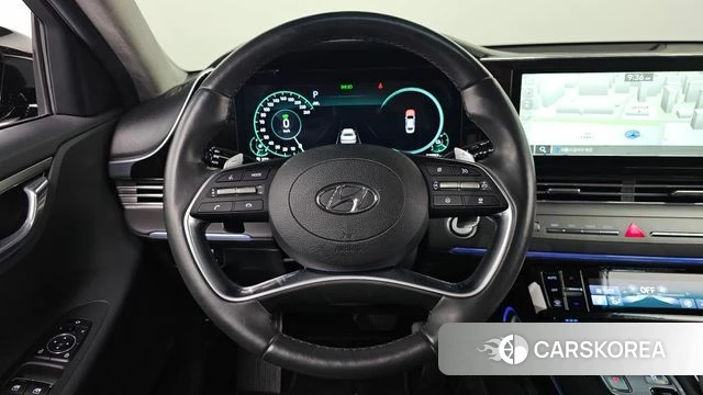 Hyundai The New Grandeur IG Hybrid 2022 Черный из Кореи, фото 4