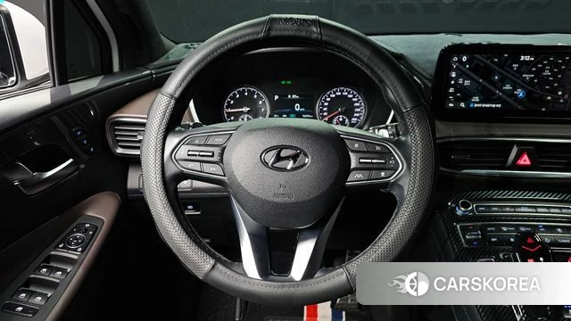 Hyundai The New Santa Fe 2021 Белый из Кореи, фото 4
