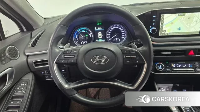 Hyundai Sonata Hybrid (DN8) 2021 Белый из Кореи, фото 4