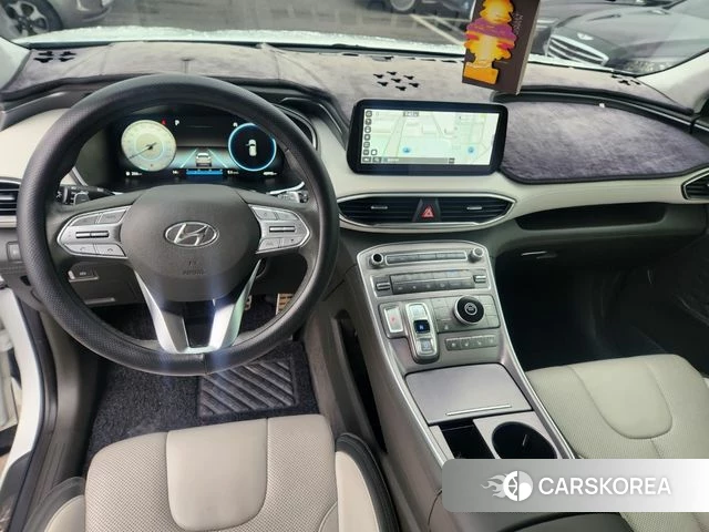 Hyundai The New Santa Fe 2021 Белый из Кореи, фото 4